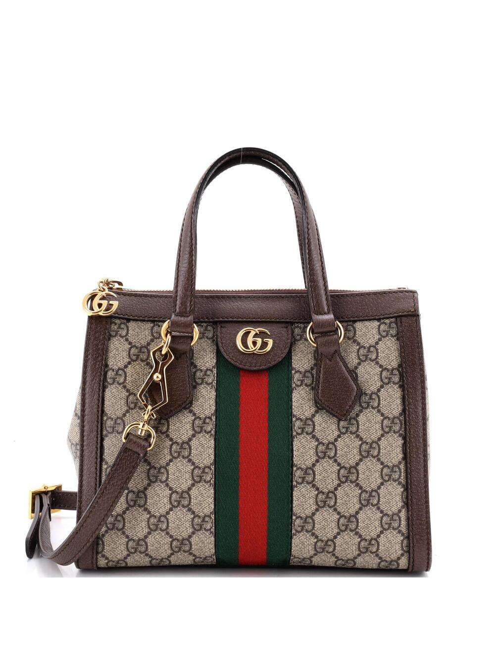 Gucci Ophidia Top Handle Tote Gg Coated #348154G21B